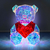 LIGHT UP TEDDY -40CM MIKAMAX 05132