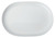 Platte Kiara oval; 28x20 cm (LxB); weiß; oval; 6 Stk/Pck