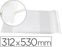 Forra libros PVC nº31 ajustable adhesivo (312x530 mm / 130 mc) de Liderpapel -25 unidades