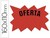 Cartel marca precios (160x110 mm) ROJO fluorescente -Bolsa con 50 carteles
