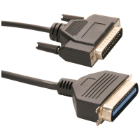 ICIDU Parallel Printer Cable, Black, 1,8m kabel szeregowy Czarny