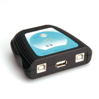 VALUE Manual USB 2.0 Printer Switch, 2 Ports nyomtató kapcsoló Vezetékes