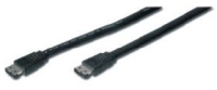 M-Cab 7000923 kabel SATA 1 m eSATA Czarny