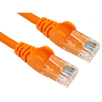 Cables Direct 5m Economy Gigabit Networking Cable - Orange