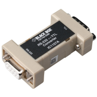Black Box IC1157A soros átalakító/jelismétlő/izolátor RS-232 Bézs, Fekete