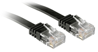 Lindy 47521 hálózati kábel Fekete 1 M Cat6
