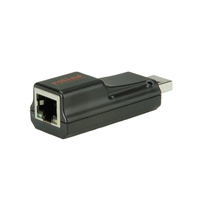 Secomp 12.02.1106 adattatore per inversione del genere dei cavi USB 3.0 Ethernet Nero