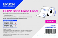 Epson BOPP Satin Gloss 76mm x 127mm, 1150 Weiß SG