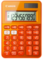 Canon LS-100K kalkulator Komputer stacjonarny Podstawowy kalkulator Pomarańczowy