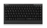 KeySonic ACK-595C+ klawiatura USB Niemiecki Czarny