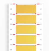 Weidmüller HSS-HF 1/2 8.0-11.0/50Y Jaune Polyoléfine 0,77 mm 1500 pièce(s)