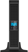 PowerWalker VFI 1000RT LCD zasilacz UPS Podwójnej konwersji (online) 1 kVA 900 W 8 x gniazdo sieciowe