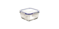 Borgonovo 0033536 recipiente de almacenar comida Plaza Caja 0,8 L Azul, Transparente 1 pieza(s)