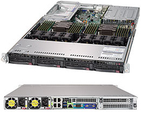 Supermicro SYS-6019U-TR4T server barebone Intel® C621 LGA 3647 (Socket P) Rack (1U) Black