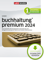 Lexware buchhaltung premium 2024 Download Jahresversion (365-Tage)