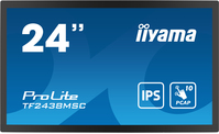 iiyama PROLITE Cyfrowa tablica A 61 cm (24") LED 600 cd/m² Full HD Czarny Ekran dotykowy