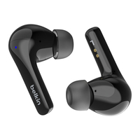 Belkin SoundForm Motion Headset True Wireless Stereo (TWS) Hallójárati Hívások/zene/sport/általános Bluetooth Fekete
