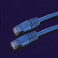 ROLINE S/FTP Patch cable, Cat.6, PIMF, 1.0m, blue, AWG26 cable de red Azul 1 m