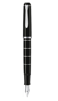 Pelikan Classic 215 stylo-plume Système de remplissage cartouche Noir, Argent 1 pièce(s)