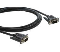 Kramer Electronics 15-pin HD Micro Cable VGA-Kabel 0,6 m VGA (D-Sub) Schwarz