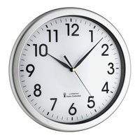 TFA-Dostmann 60.3519.02 wall/table clock Wand Quartz clock Rund Silber, Weiß