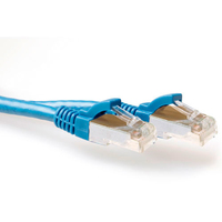 ACT FB6610 netwerkkabel Blauw 10 m Cat6a S/FTP (S-STP)