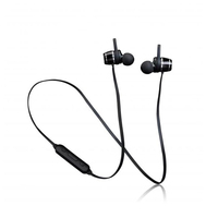 Lenco EPB-030BK hoofdtelefoon/headset Hoofdtelefoons Draadloos In-ear Muziek Bluetooth Zwart