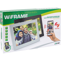 InLine digital WIFI photoframe WiFRAME, 10.1", 1280x800 IPS touch, black