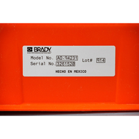Brady B30-7-7563 Druckeretikett Silber Selbstklebendes Druckeretikett