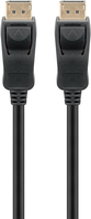 Goobay 49962 kabel DisplayPort 1 m Czarny