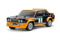 Tamiya Fiat 131 Abarth Rally modèle radiocommandé Voiture Moteur électrique 1:10