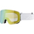 Alpina Penken Wintersportbrille Weiß Unisex Grün Zylindrische (flache) Linse