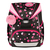 Herlitz UltraLight Plus Cats & Dots schooltasset Meisjes Polyester Zwart, Roze