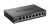 D-Link DES-108 netwerk-switch Unmanaged Fast Ethernet (10/100) Zwart