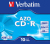 Verbatim CD-R Super AZO Crystal 700 Mo 10 pièce(s)