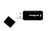 Integral 8GB USB2.0 DRIVE BLACK E-TAIL USB flash drive USB Type-A 2.0 Zwart