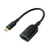 Microconnect MC-USBCHDMI-A câble vidéo et adaptateur 0,2 m USB C HDMI Noir