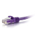C2G 1m Cat5e Booted Unshielded (UTP) Network Patch Cable - Purple