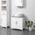 Kleankin 834-356LG bathroom storage container