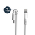 StarTech.com 1m strapazierfähiges weißes USB-A auf Lightning-Kabel - Hochbelastbare, robuste Aramidfaser - USB Typ-A auf Lightningkabel - Lade-/Synchronisationskabel - Apple MFi...