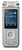 Philips Voice Tracer DVT4110/00 dyktafon Karta pamięci Chrom, Srebrny