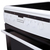 Amica AFC6550WH cooker Freestanding cooker Ceramic Black, White A