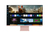 Samsung LS32BM80PUUXXU computer monitor 81.3 cm (32") 3840 x 2160 pixels 4K Ultra HD Pink, White