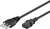 Goobay 97203 câble électrique Noir 1,8 m Prise d'alimentation type L IEC C13