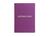 Adressbuch Letts Dazzle Purple A5 Hardcover