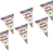 Wimpelkette, Folie 4 m "Happy Birthday" wetterfest von PAPSTAR Wimpelkette aus