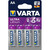 4 Piles Lithum AA LR6 Varta Ultra Lithium (6106301404)