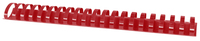 Grzbiety do bindowania OFFICE PRODUCTS, A4, 38mm (350 kartek), 50 szt., czerwone