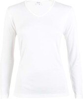 Beeren Thermo Dames T-Shirt Lange Mouwen Wolwit XL