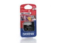 Schriftbandkassette Brother 9mm weiß/schwarz MK221SBZ